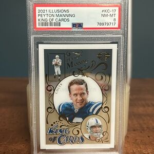 Peyton Manning 2021 Illusions King of Cards NM-MT 8